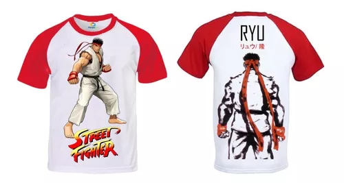 Camiseta Street Fighter - Personagens