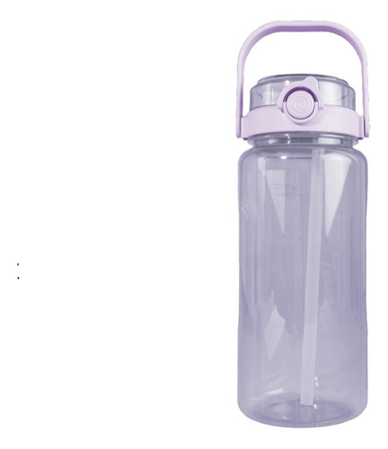 Botella Color Lila Para Agua 2 Litros