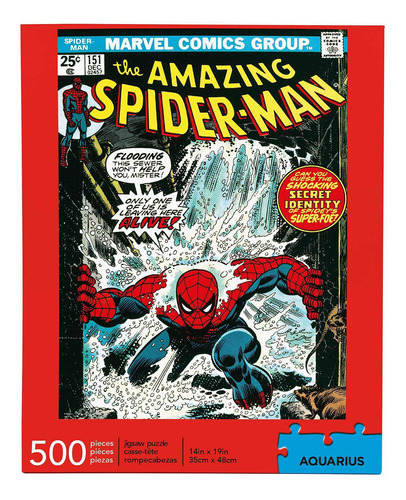 Marvel Spider-man Cover Puzzle (500 Piezas)