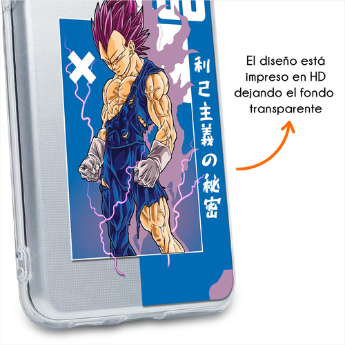 Funda Para Infinix Vegeta Ultra Ego Anime Case Dragon Ball Gohan Bestia Smart 8