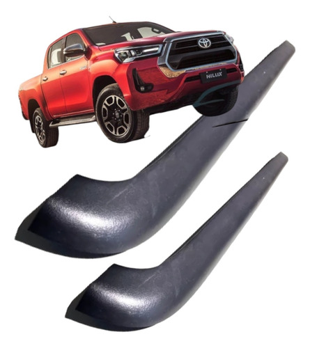 Lomos De Caja Cubre Barandas Toyota Hilux + 2016 2017 2018