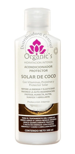 Acondicionador Protector Solar De Coco Florigan® 500ml. 