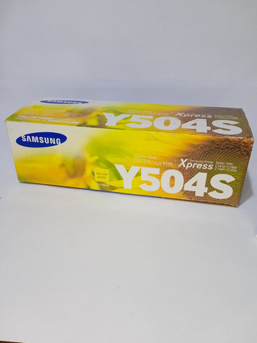 Toner Samsung Original Clt-y504s