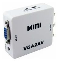 Convertidor Vga A Rca Video S-video Pc,tv, Video Beam