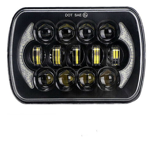 Faro Delantero Led Diurno De 5 X 7 Pulgadas, 7 X 6 Pulgadas