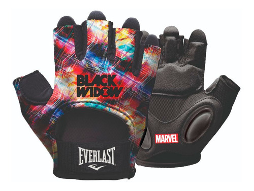 Guantes Everlast  Gym The Shield Black Widoww Mujer-negro