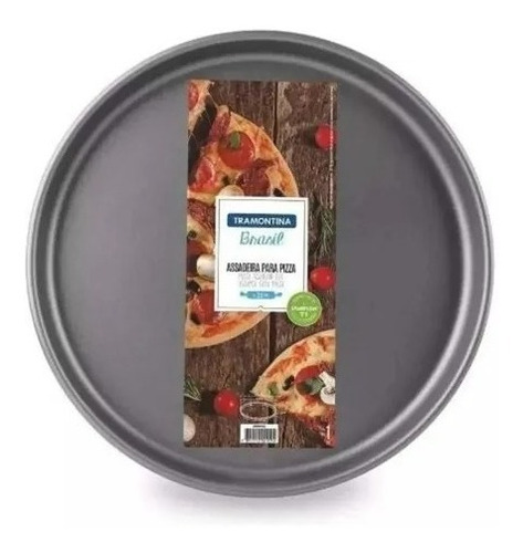 Pizzera Tramontina Molde P/pizza Teflon35cm Antiadherente X2