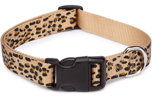 Esc Collar Para Mascotas Con Estampado Animal Cheetah, L, Ch