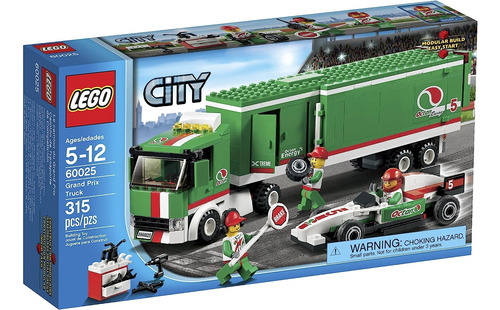 Lego City 60025 Camión Grand Prix - Kit De Construcción.