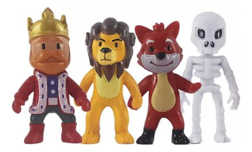 Stumble Guys Bonecos Do Jogo Kit 24 Personagens