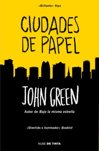 Ciudades De Papel, De Green, John. Editorial Nube De Tinta, Tapa Blanda En Español