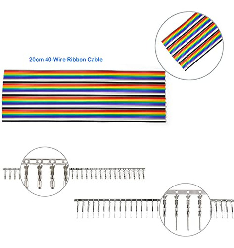 Gikfun Pack 780pcs Conectores Dupont Para Arduino Y Rc