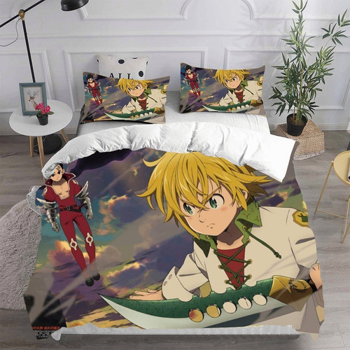 Juego De Ropa De Cama Anime De Los Siete Pecados Capitales