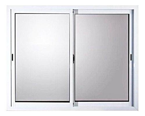 Ventanas Aluminio Blanco 150x110  Vidrio Entero 4mm  