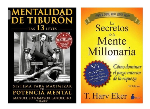 Mentalidad De Tiburón + Los Secretos De La Mente Millonaria