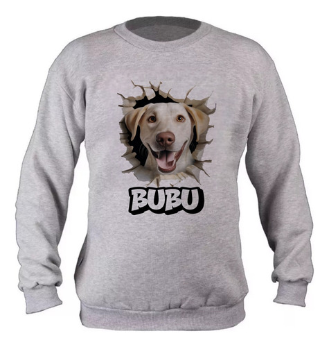 Buzos Perro Shar Pei Adulto Personalizado Con Nombre 6413