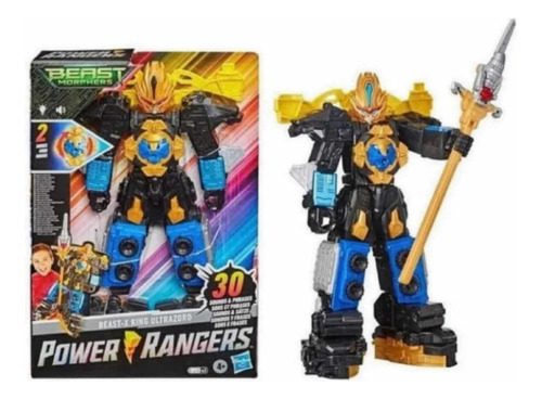 Power Ranger Beast X King Ultrazord Sonidos Y Frases 430k