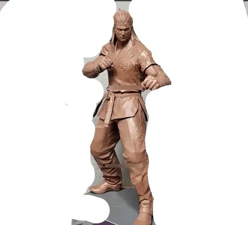 Boneco Action Figure Tekken Hwoarang V2 Em 15cm | Parcelamento sem