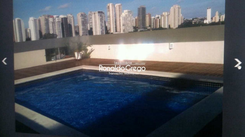 Imagem 9 de 30 de Cobertura Á Venda Com 1 Dorm, Brooklin, São Paulo - R$ 700 Mil. - V4313