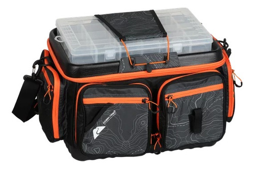 Grande Bolsa Equipamento Pesca Ozark Trail 3700 Pro 