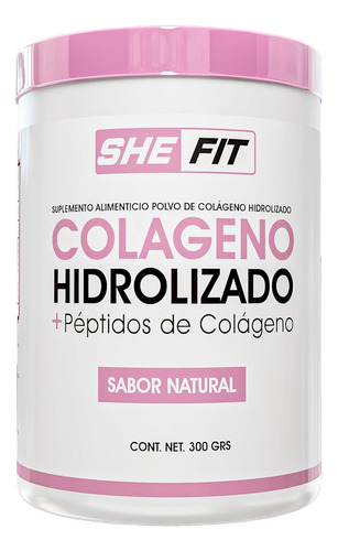 Bhp Ultra She Fit Colageno Hidrolizado 30 Porciones Sabor Sin Sabor