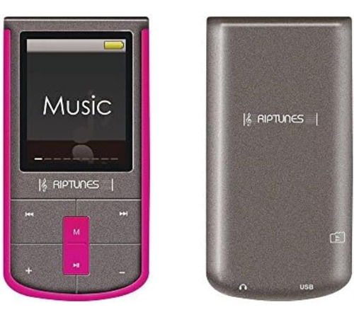 Reproductor Mp4 Riptunes Mp-1898p De 8 Gb Con Pantalla Lcd D