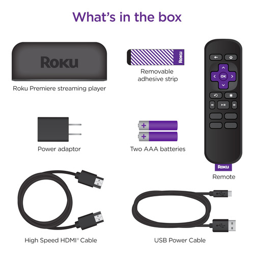 Roku Premiere | Reproductor Multimedia En Streaming Hd/4k/hd