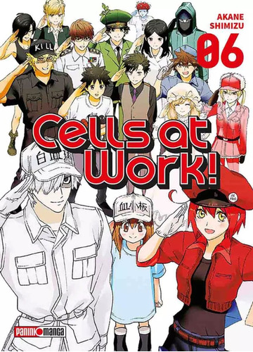 Manga Panini Cells At Work #6 En Español