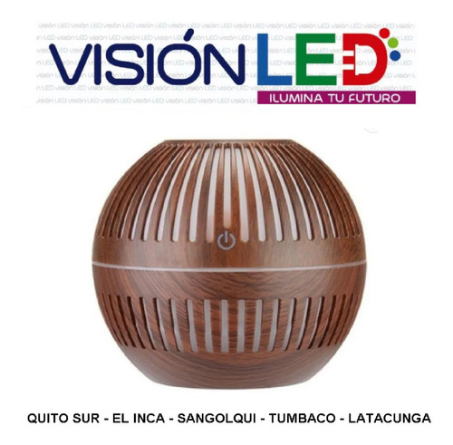 Imagen 2 de 3 de Humidificador Difusor De Aroma Madera Varios Modelos