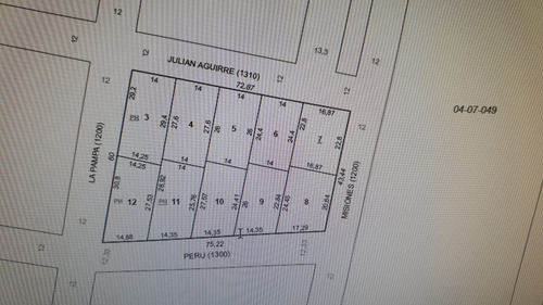 Venta De Terreno En Barrio Parque San Francisco
