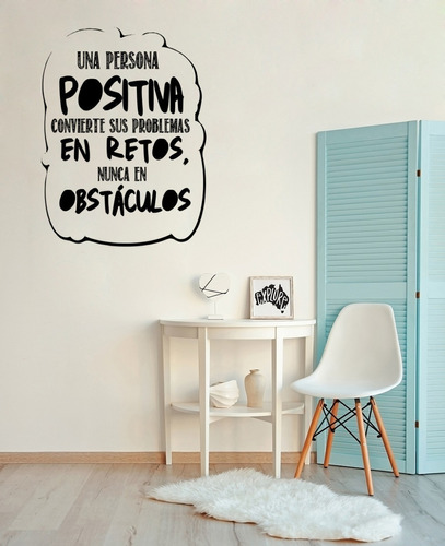 Viniles Decorativos Para Pared Una Persona Positiva...