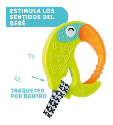 Imagen 6 de 7 de Mordillo Chicco Fresh Funny 6m+ Tucan