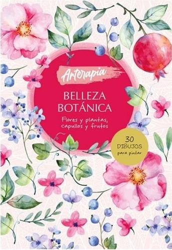 Mandalas Arterapia Belleza Botanica, De Mandalas. Editorial Guadal, Tapa Tapa Blanda En Español