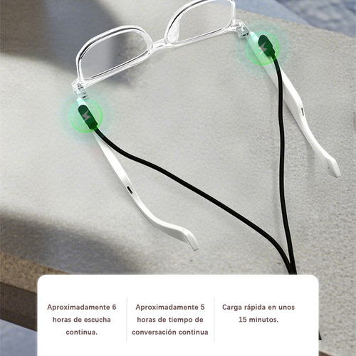 Gafas Bluetooth Con Lentes Que Filtran La Luz Azul