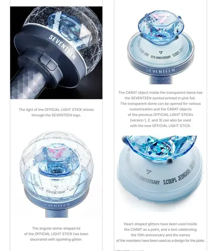 z Seventeen - Official Light Stick (10th Anniversary) Full