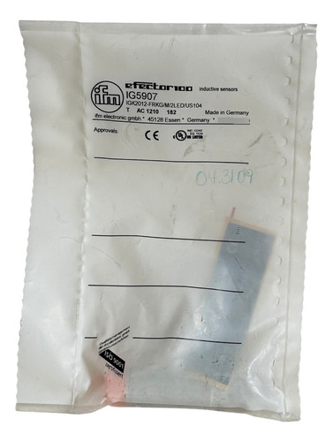 New Ifm Efector Igk2012-frkg/m/2led/us104 / Ig5907 I Ccs