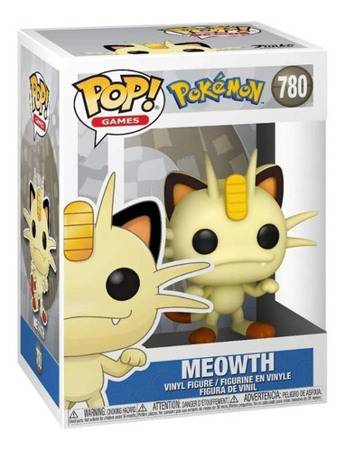 Imagen 1 de 3 de Funko Pop Pokémon Meowth Original