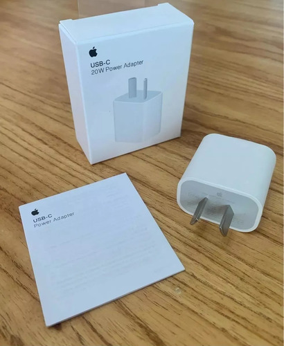 Cargador Fast Apple Original iPhone 13 13 Pro Max Usb-c 20w Color Blanco - Distribuidor autorizado