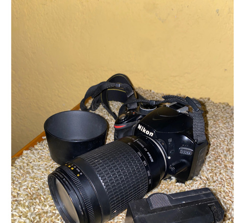 Nikon Kit D3200 + Lente 70-300 Vr Dslr Color  Negro