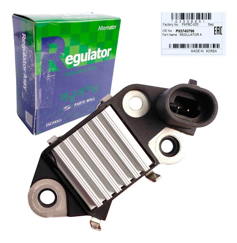 Imagen 5 de 8 de Regulador Alternador Matiz 1997 1998 1999 2000 2 Pines Orig