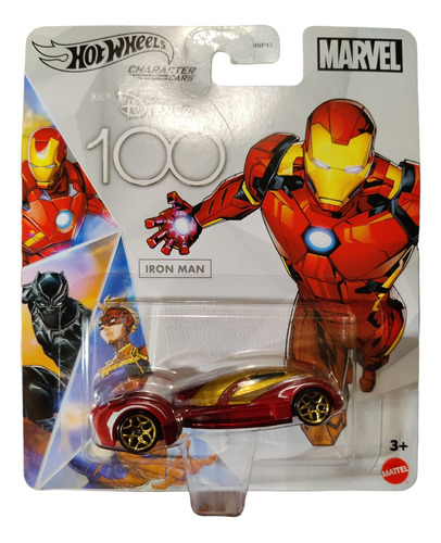 Carrito Hot Wheels Iron Man De Marvel Original