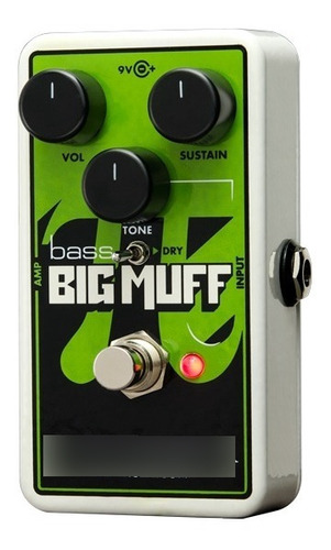 Pedal Electro Harmonix Nano Bass Big Muff Pi Distorsion Bajo