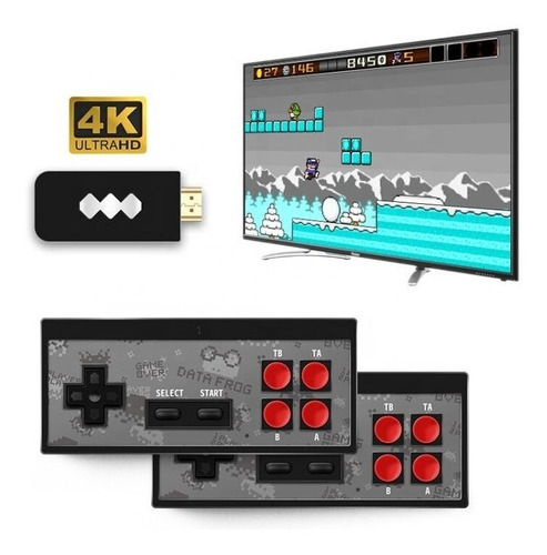 Consola De Juegos Retro Video Tv  4k Hd Juegos 568 