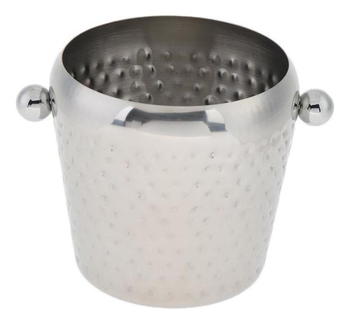 Yu Acero Inoxidable Cobre Plateado Champagne Ice Ice Bucket