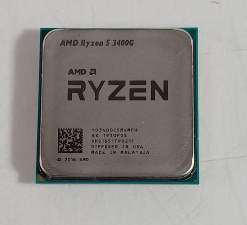 Procesador Amd Ryzen 5 3400g 