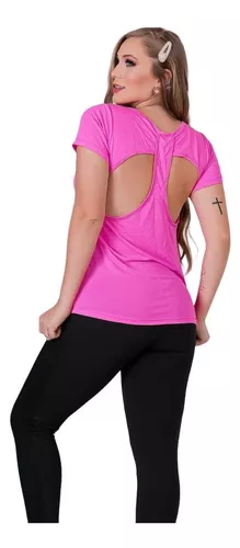 Kit 5 Camisas Dryfit Corrida Blusa Academia Feminino Revenda