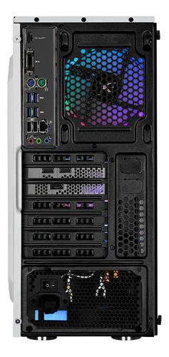 Xtreme Pc Rtx 3050 Ryzen 5 16gb Ssd 1tb Monitor 23.8 White
