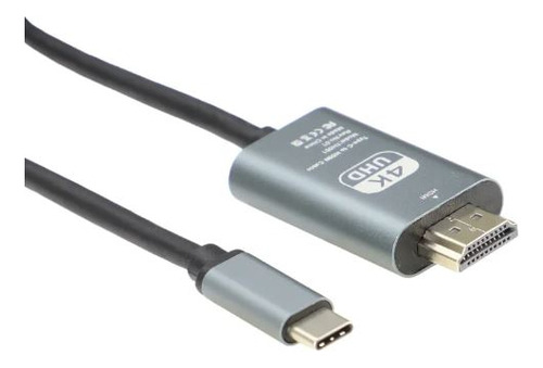 Cabo Usb 3.1 Tipo C X Hdmi 2.0 2m Tblackrox 3.1.468