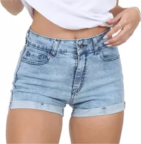 Busca short jean denim mujer elastizado tiro alto a la venta en