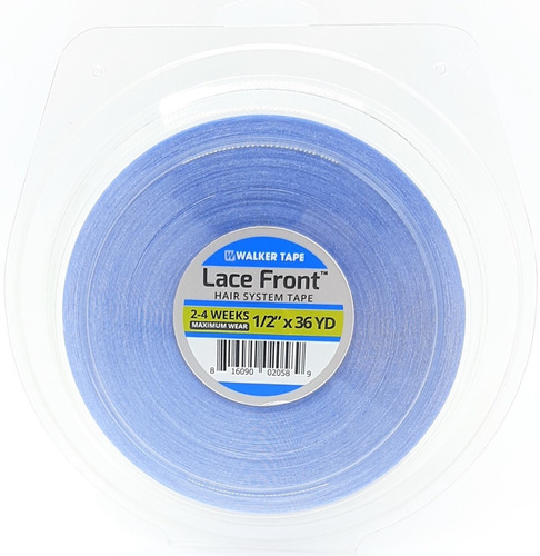Fita Walker Tape Lace Front Azul 36m X 1,2cm- Pronta Entrega
